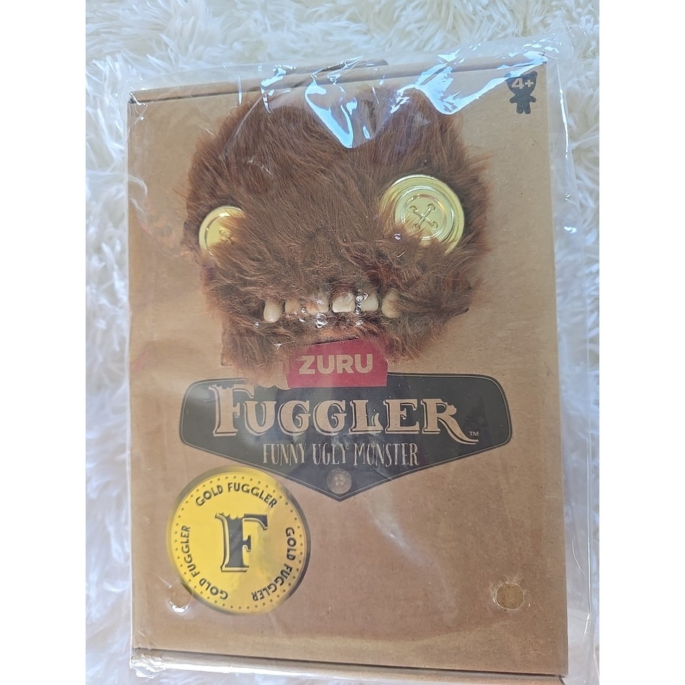 ZURU‎ Fuggler GOLD Edition GRUMPY GRUMPS Funny Ugly Monster BRAND NEW Brown
